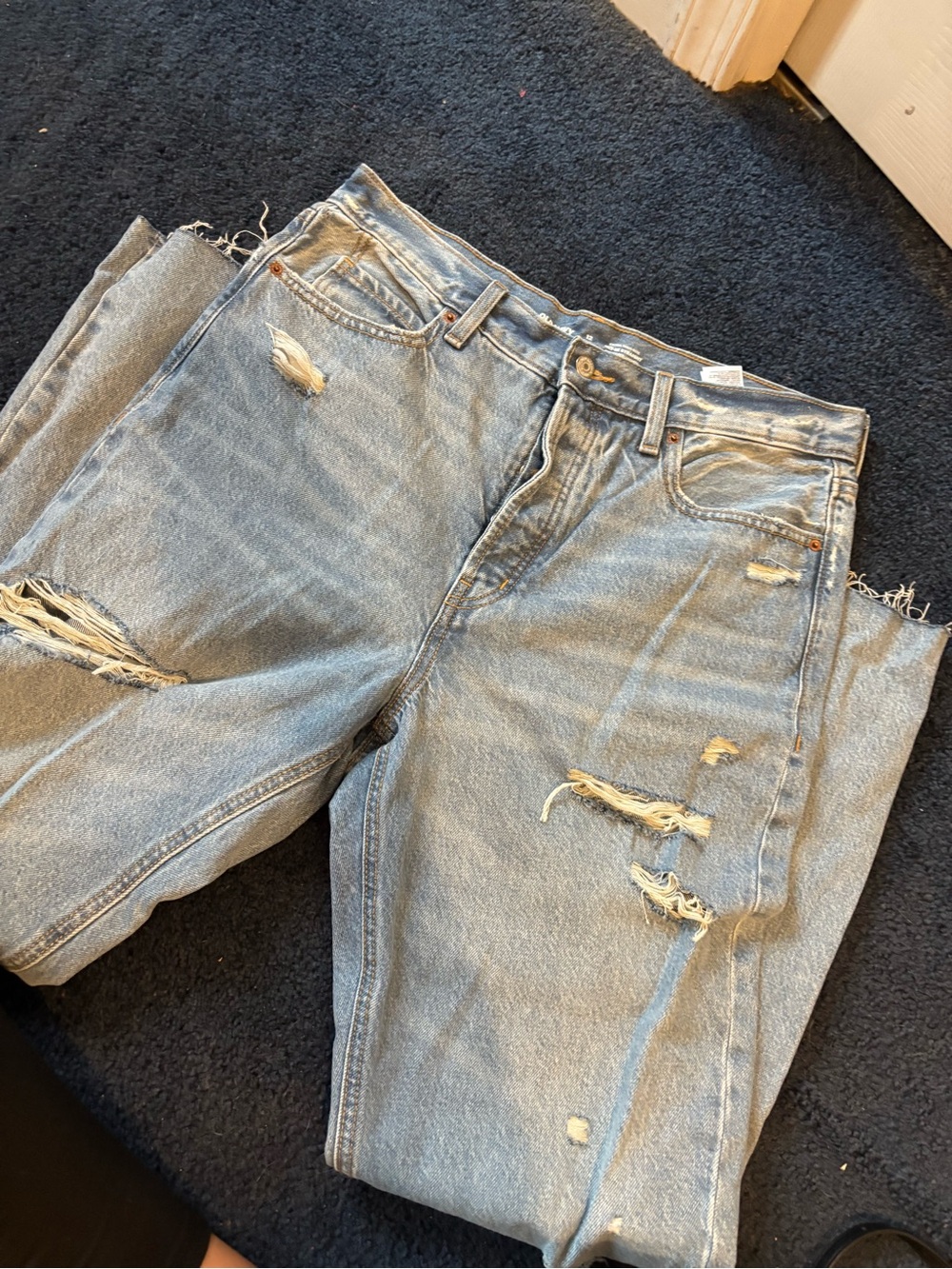 Old navy straight jeans